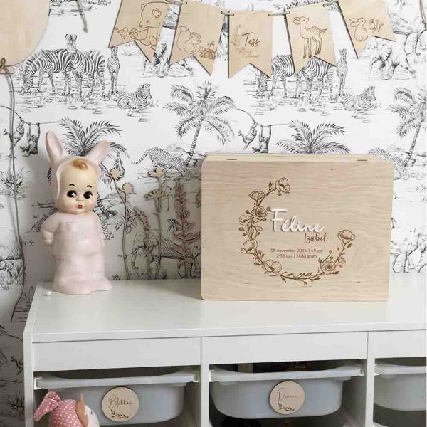 Baby & Kind-Memorybox Féline-kinderkamer-Studio Gravin