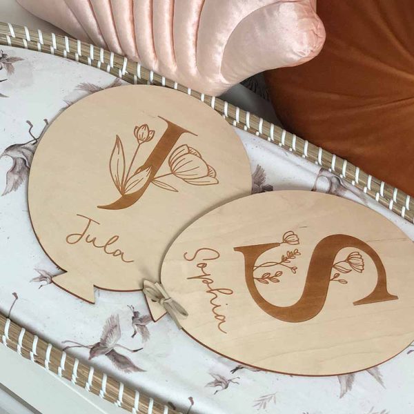 Baby & Kind-Houten ballon-Sophia & Jula-Studio Gravin