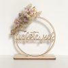Cadeaus-Meester & Juf-Mini flower hoop liefste juf-Studio Gravin