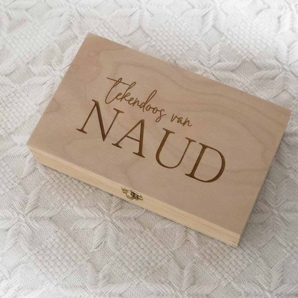 Baby & Kind-Houten kistjes en doosjes-Tekendoos Naud-Studio Gravin