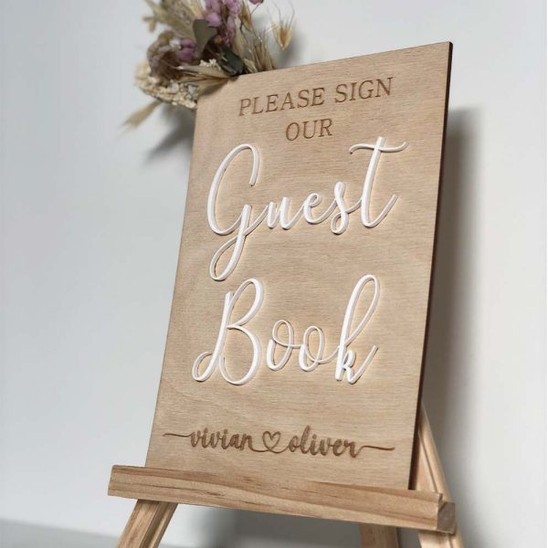 Bruiloft-Bruiloftdecoratie-Borden-Bord Please sign our guest book 4-Studio Gravin