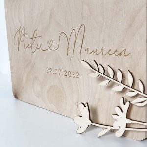 Bruiloft-Memorybox-Memorybox namen met hartje-Studio Gravin