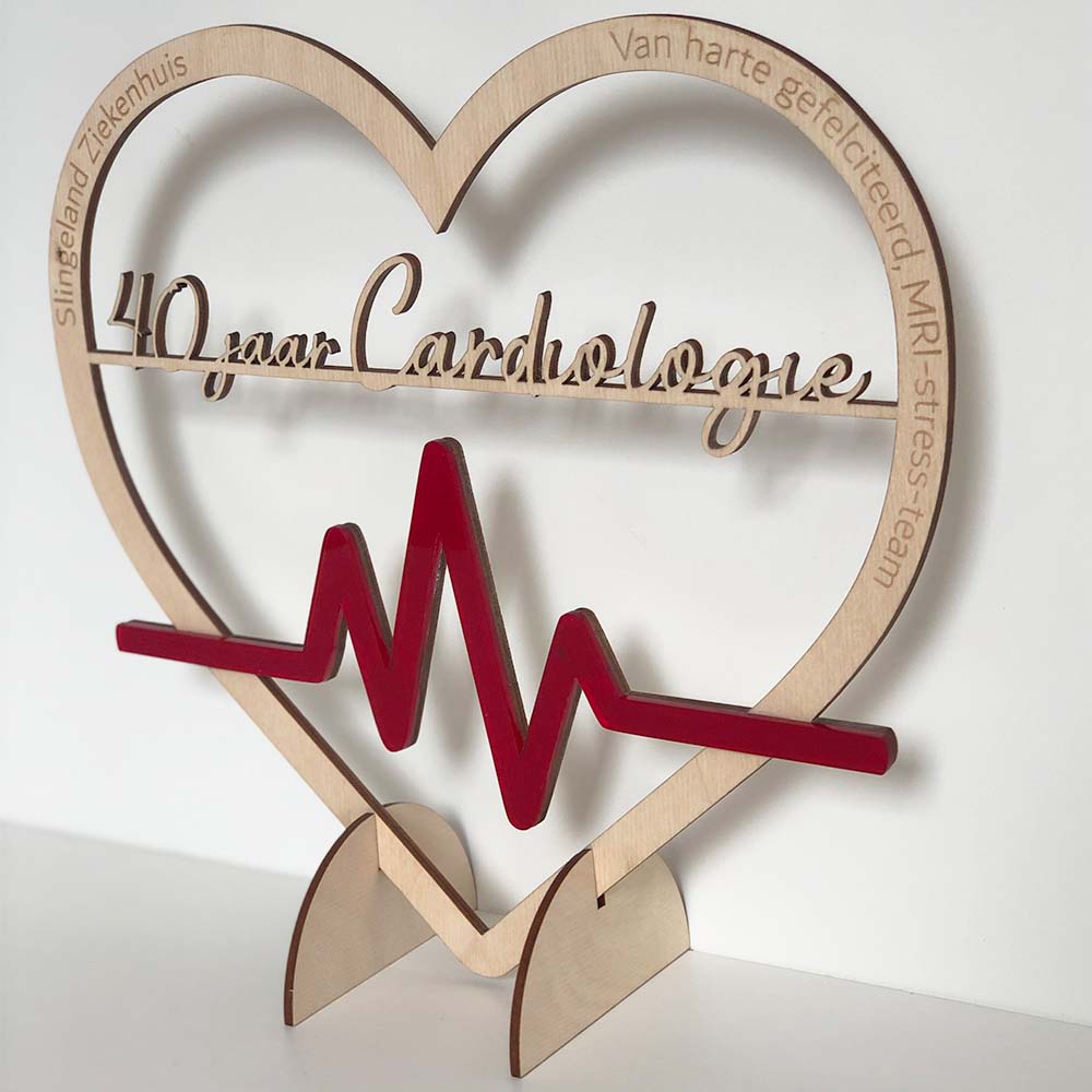 Zakelijk-Relatiegeschenken en persoonlijke opdrachten-Cardiologie Slingeland Ziekenhuis-Studio Gravin