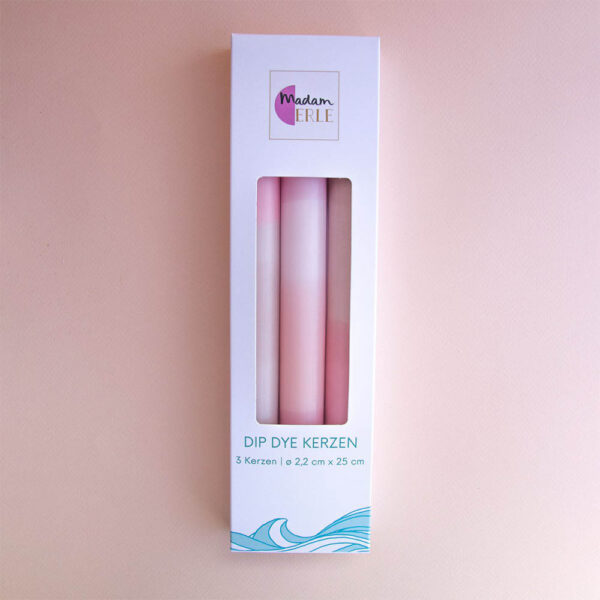 Decoratie-Kaarsen-Dip dye kaarsen ISA 2-Madam ERLE-Studio Gravin