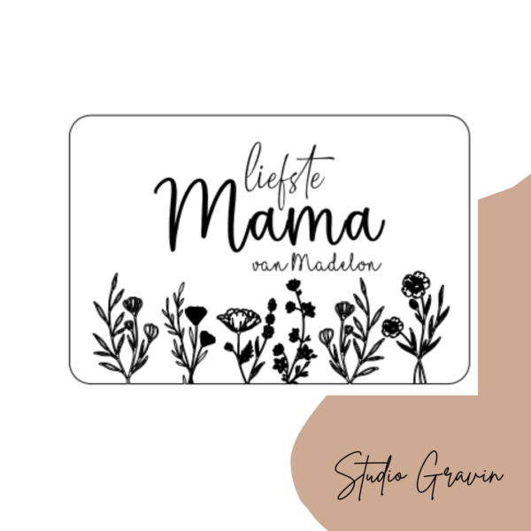 Speciale dagen-Moederdag-Broodtrommeltjes-De liefste mama-Studio Gravin